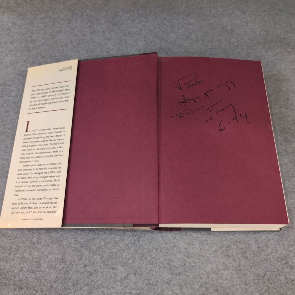 The Chamber by John Grisham First Edition HC Legal Thriller Doubleday - Picture 2 of 6